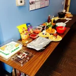 August Potluck commemorates “Back to School”