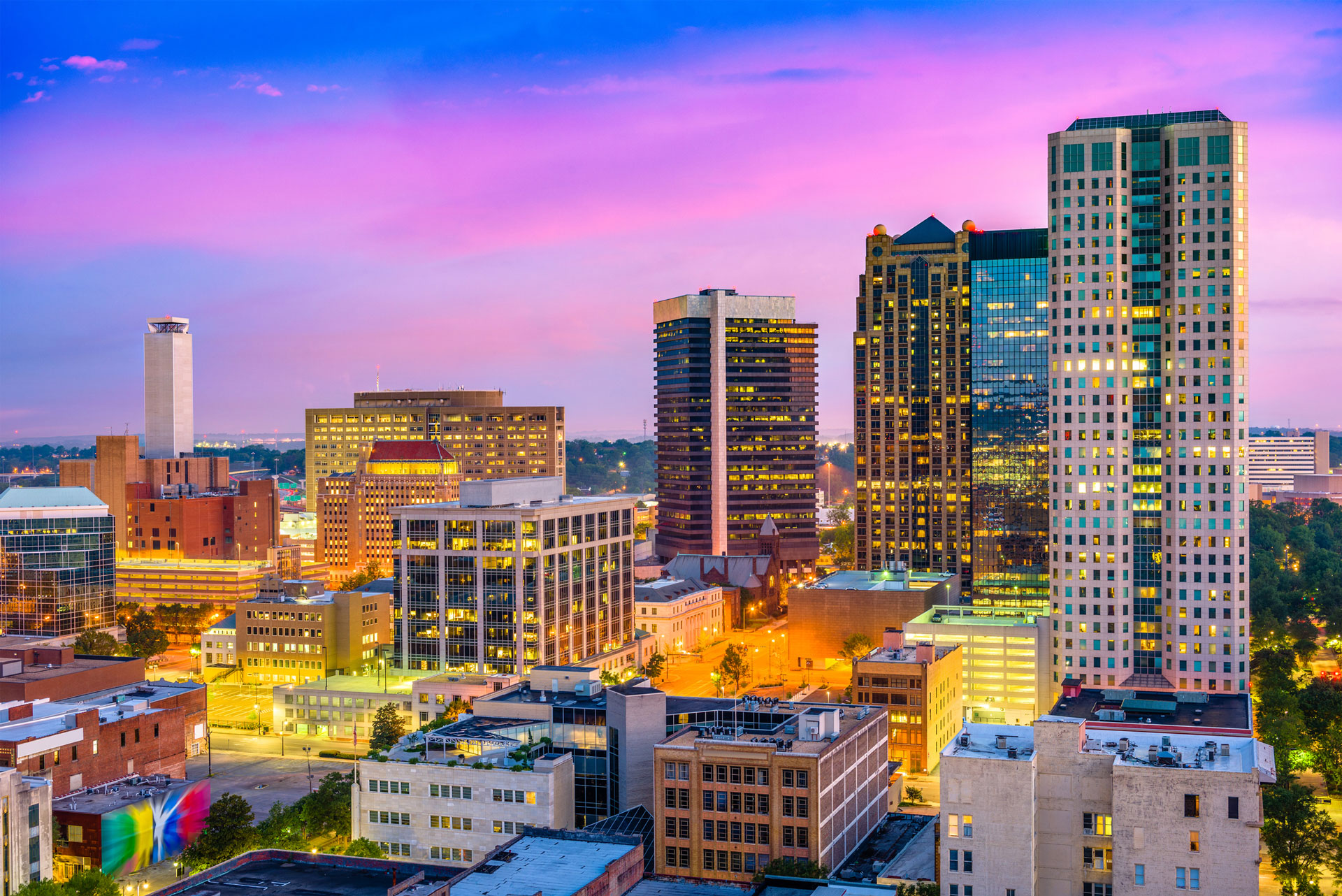 Birmingham Alabama Skyline